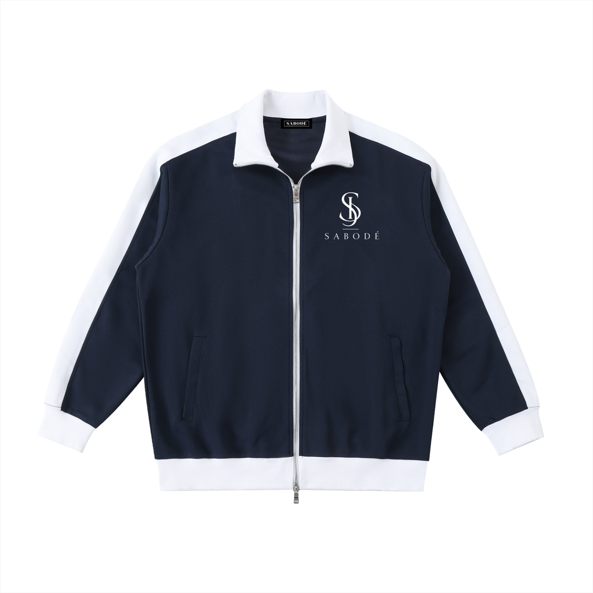 Sabodé Jacket - Navy blue / White
