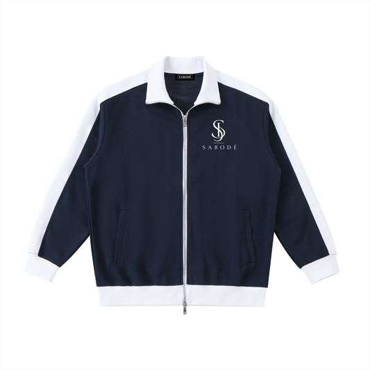 Sabodé Jacket - Navy blue / White